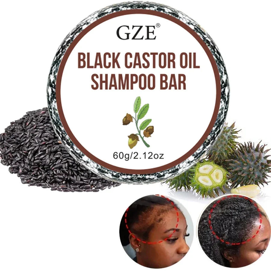 Jamaica Black Castor Oil Shampoo Bar – Moisturizing 60g
