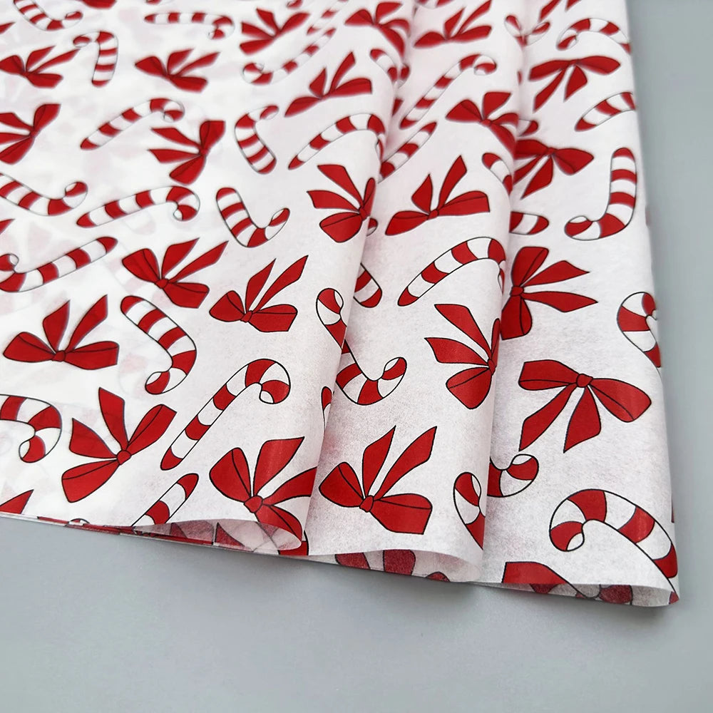 30/50/100 shees of Christmas Lantern Pattern Tissue Paper, 35*50cm Gift Wrapping Paper, Suitable for Christmas Gift Wrapping Oasis Select
