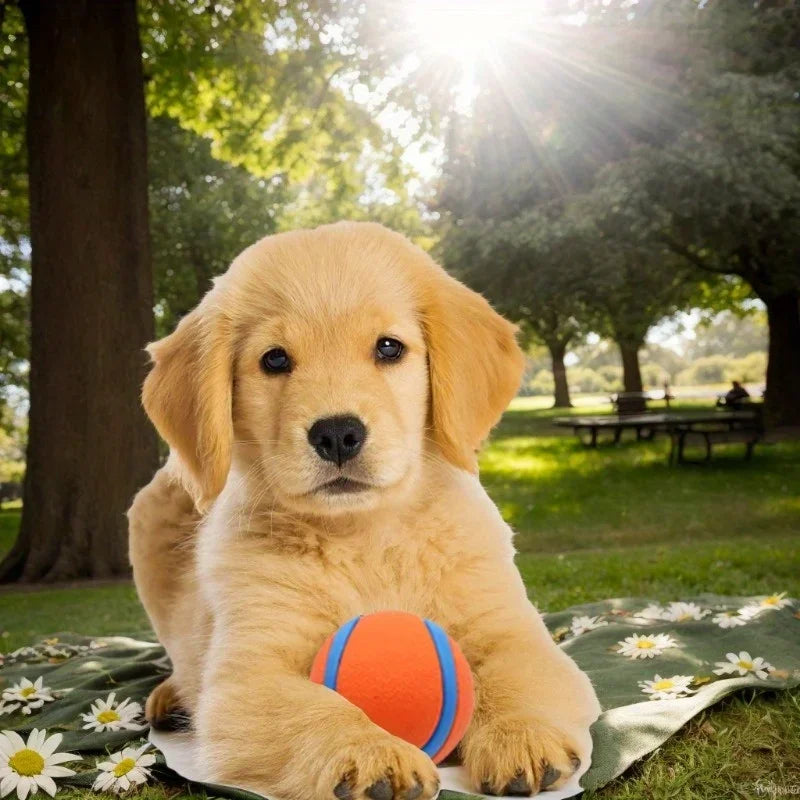 2pcs Durable Rubber Dog Chew Balls Orange Durable Rubber | Gnaw-Resistant, Interactive Training & Educational | Medium Breeds Oasis Select