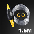 2M Hand Fuel Pump Car Fuel Tank Sucker Oil Transfer Fuel Pump Petrol Diesel Liquid Manual Pump Syphon Fuel Saver ForGas Gasoline Oasis Select 1.5M