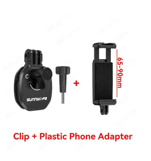 Sunnylife Metal Windshield Clip Mount for GoPro, DJI & Insta360