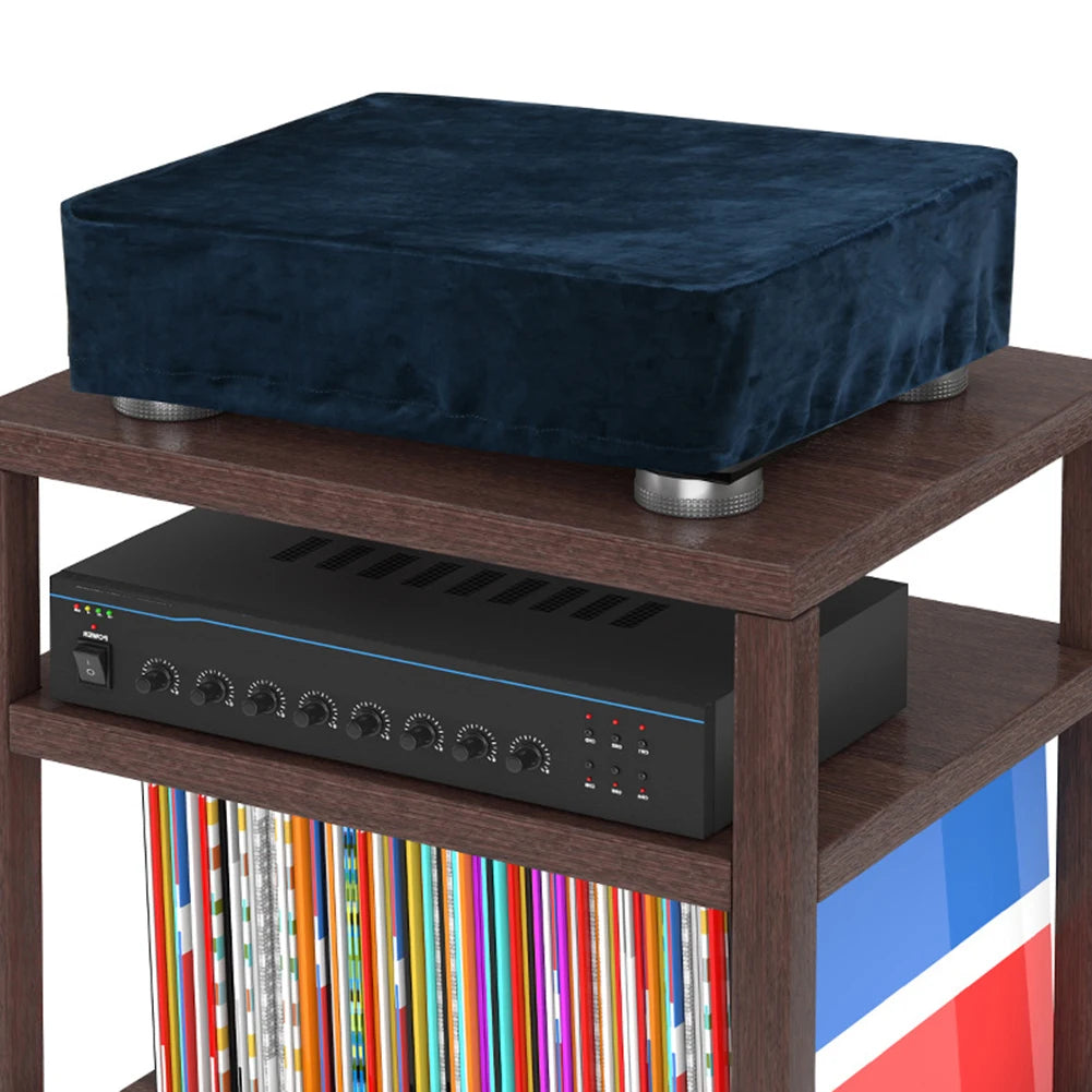 1PC Velvet Dust Cover For AT-LP120XUSB For Record Player Waterproof Dust Cover Turntable Vinyl Record Player Speaker Cover Oasis Select