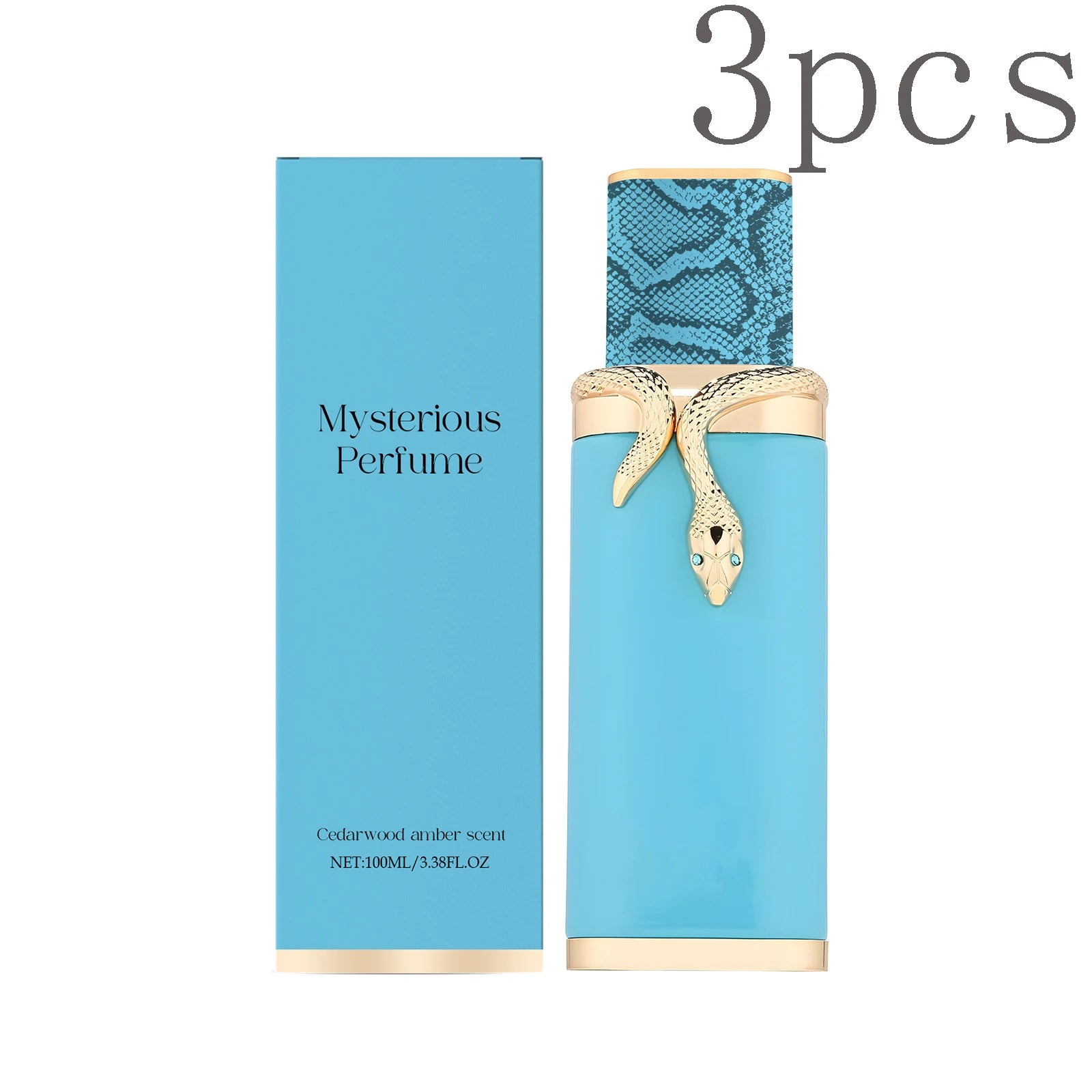 Cedar Amber Oriental Woody Perfume | Long-Lasting 100ml Spray Perfume Spray Oasis Select 3pcs
