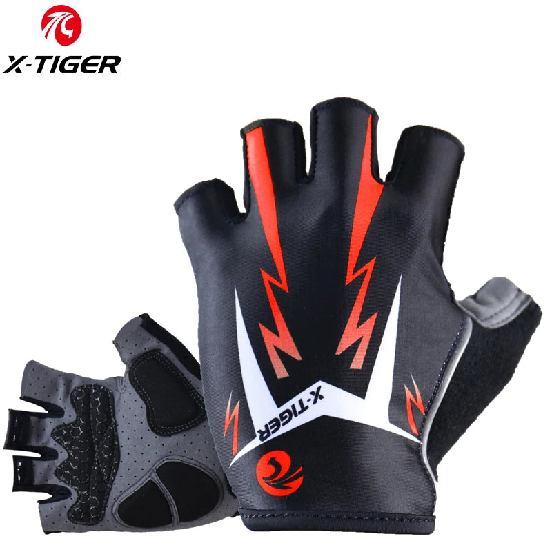 X-TIGER Sports Cycling Gloves Half Finger Men Women MTB Bike Gloves Running Fitness Gym Riding Motorcycle Bicycle Gloves Oasis Select XM-DPST-01302 M