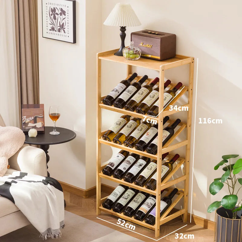 Living room wine cabinet against the wall Locker display integrated cabinet Wine display cabinet Small display cabinet Oasis Select Primary five layers