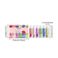 EELHOE 6-Piece Moisturizing Lip Balm Set for Dry Lips Lip Balm Set Oasis Select 1 Set