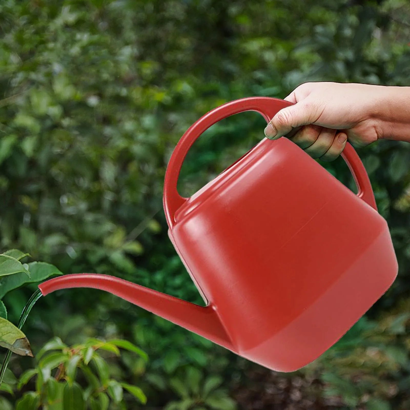 Home Garden 4L Watering Can Long Mouth Large Capacity Plant Sprinkler Garden Tool Lightweight Watering Pot Oasis Select Wine