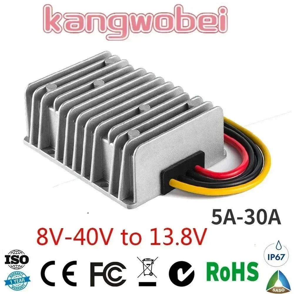 8-40V to 13.8V Boost Buck Regulator DC Power Converter Stabilizer Voltage Supply Module 30A 3A 5A 6A 15A 20A 25A 10A for Car Oasis Select