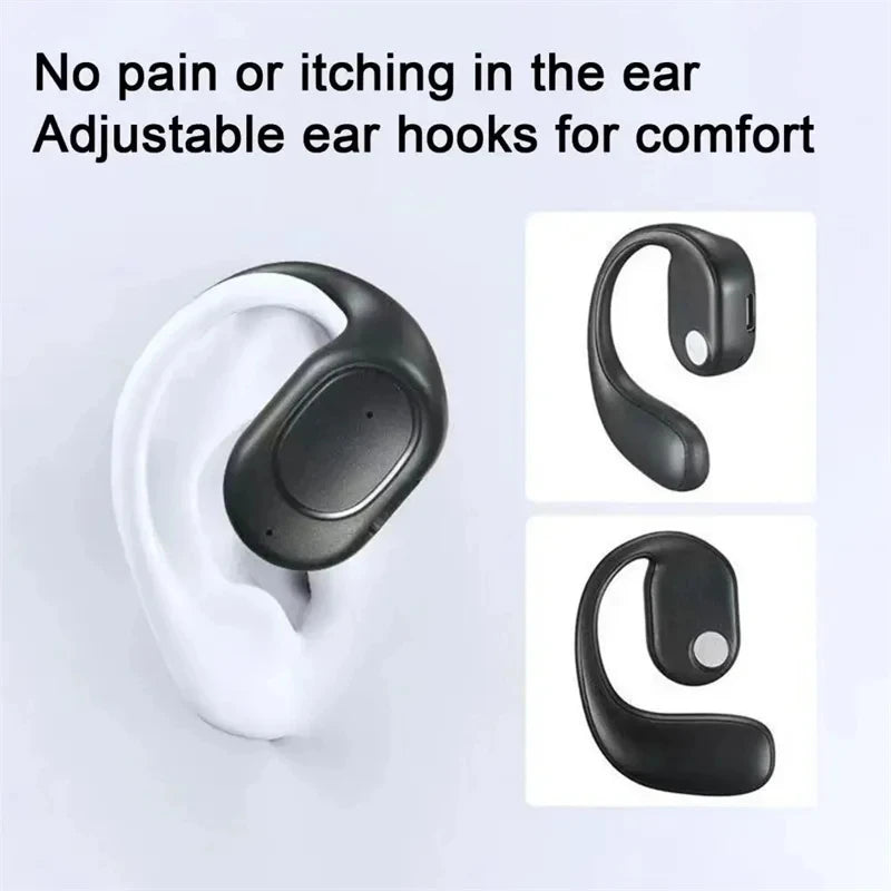 Wireless Headphones Bluetooth Headset With Microphone Bone Conduction Handsfree Noise Canceling Earphones For Driving Audifonos Oasis Select