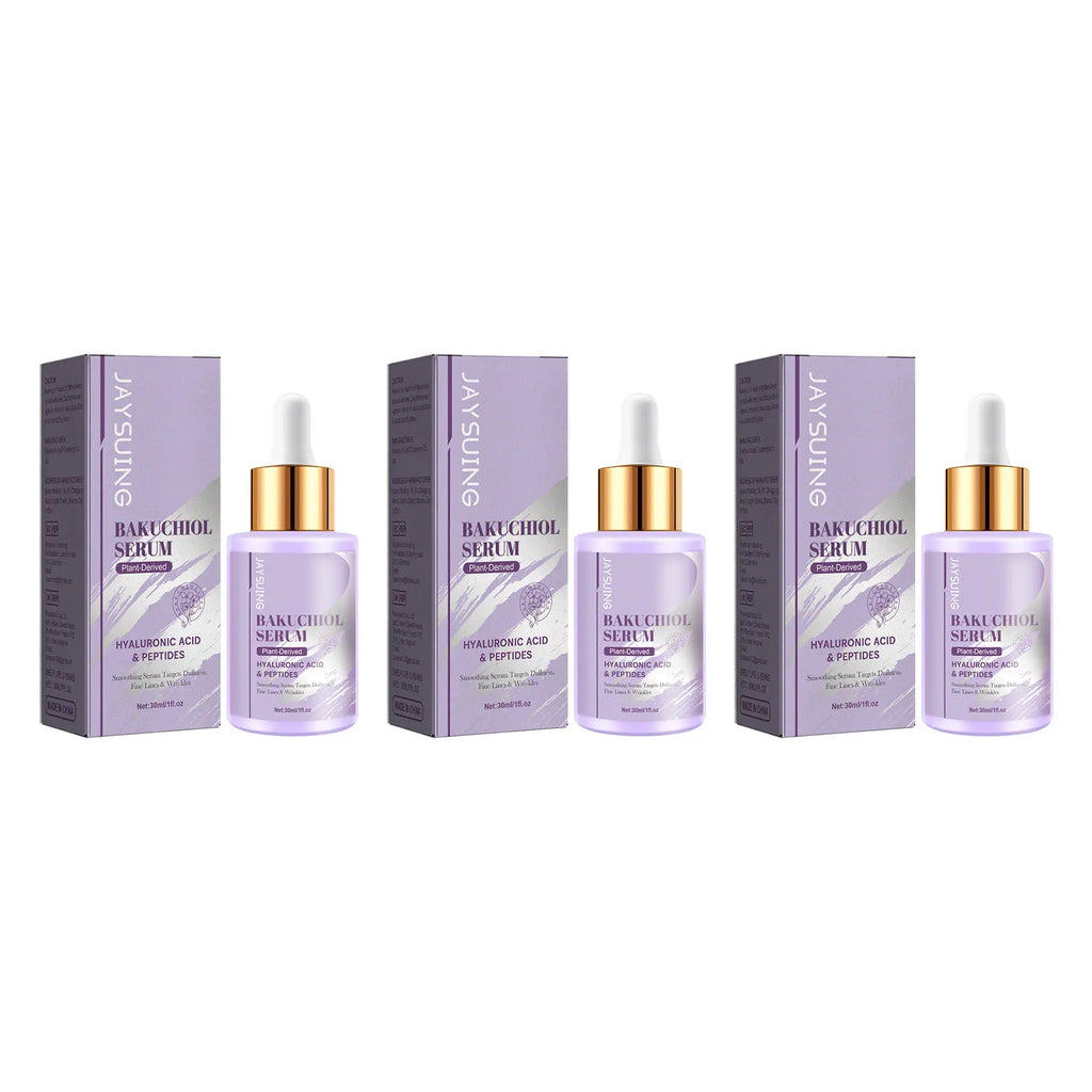 Bakuchiol Anti-Aging Face Serum – Firming & Wrinkle Fade 30ml Anti-Aging Face Serum Oasis Select 3x30ml boxed