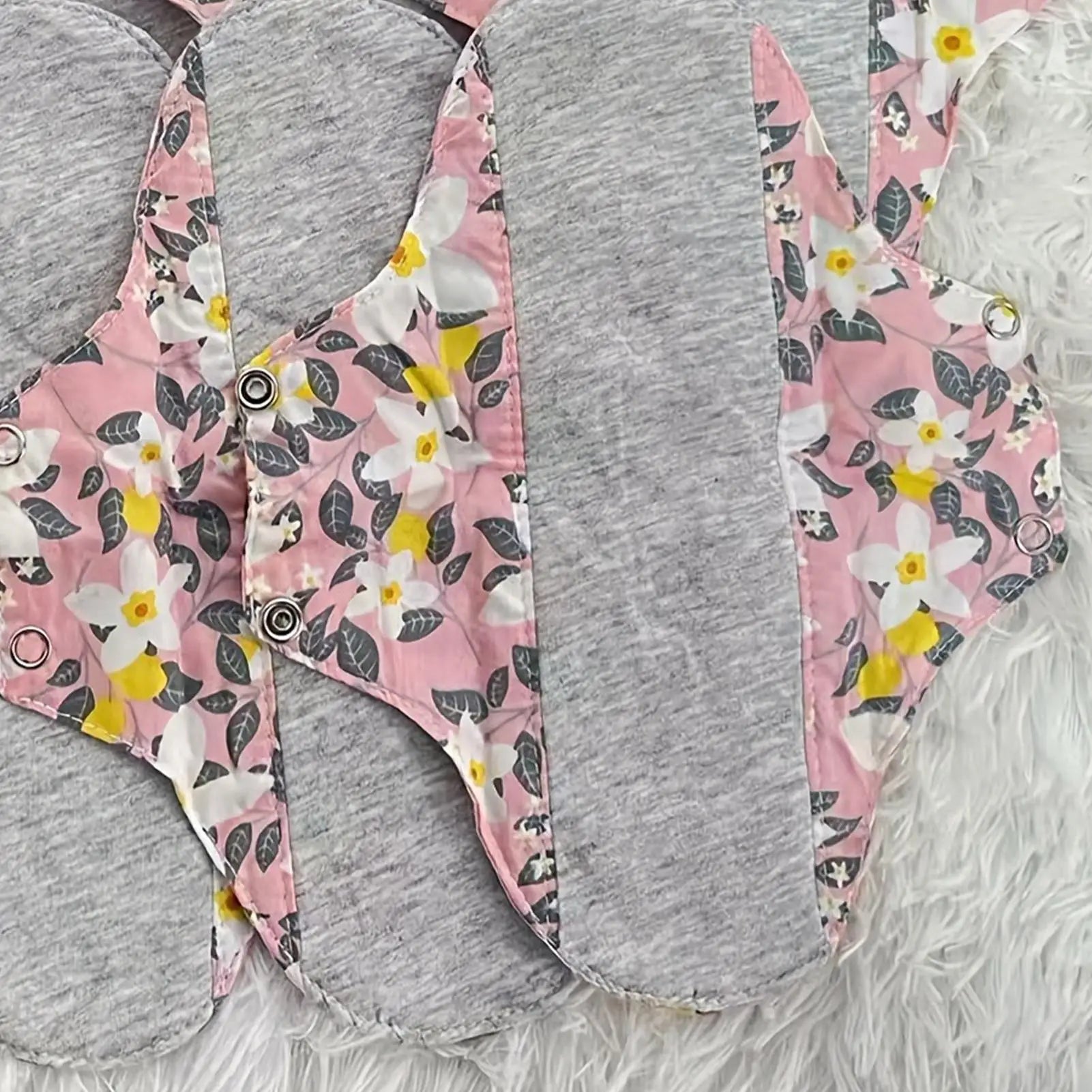 Sanitary Pads 4pcs Reusable Leak Proof Sanitary Pads Menstrual Cloth Pads Washable Breathable Cloth Menstrual Gaskets Oasis Select