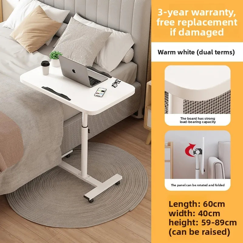 Laptop Computer Table Bedside Can Be Lifted Lowered 360 Degrees