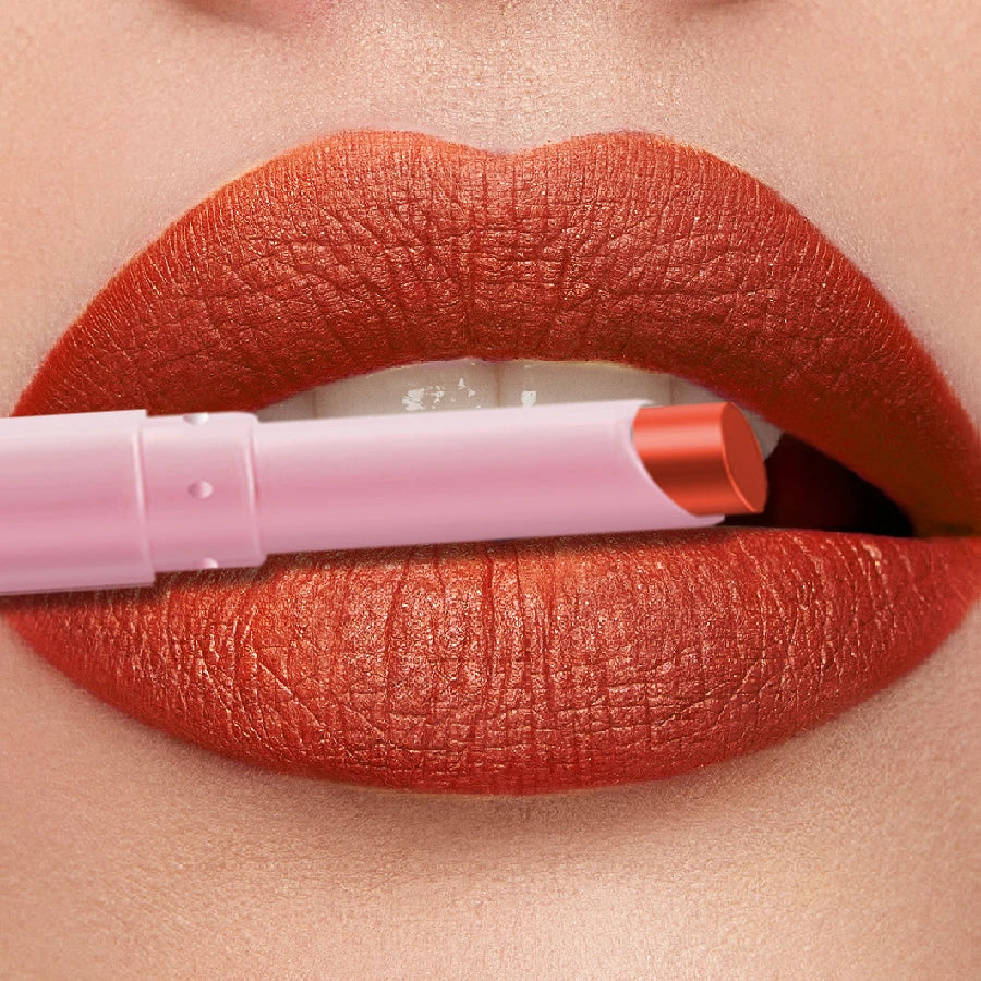 KAFURUX 15-Color Matte Waterproof Lip Liner Pencil | Long-Lasting