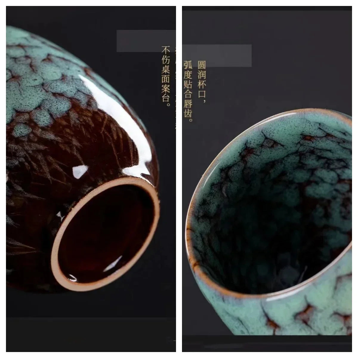 175ML Ceramic Coffee Mugs Teacup Porcelain Expresso Cup Home Creative Tea Cup Set Box Package керамические бокалы Oasis Select