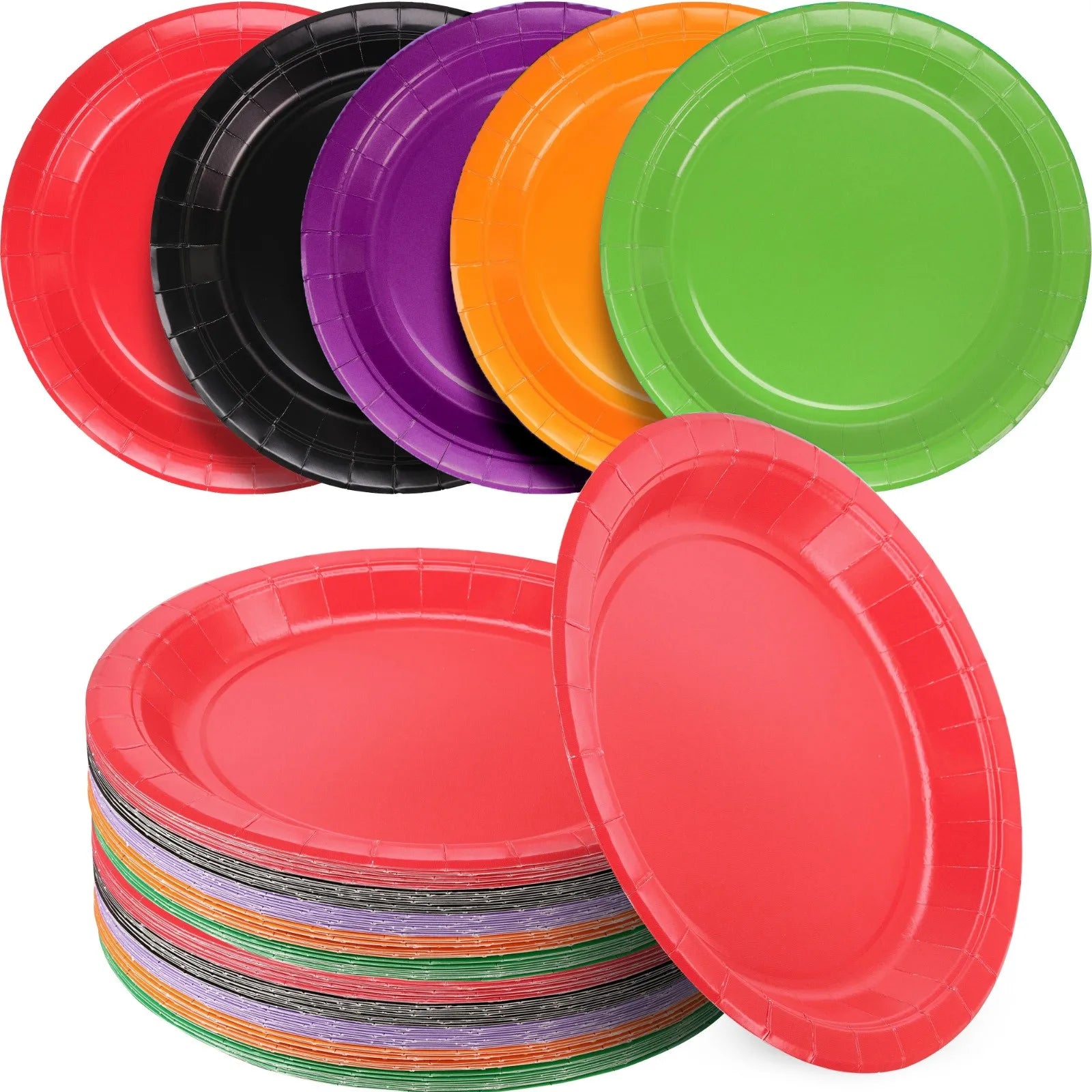 9-Inch Disposable Paper Plates Pack of 10 | Parties & Outdoor Disposable Paper Plates Oasis Select