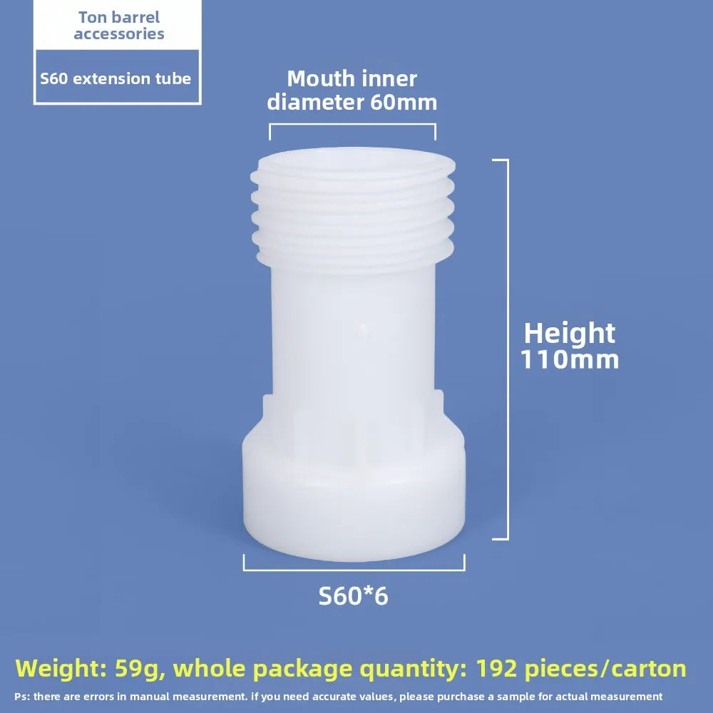 1pc IBC Adapter For Mounting IBC Rainwater Tank/canister Outlet Extension S60x6 IT To AG Ton Barrel Extension Joint Accessories Oasis Select A