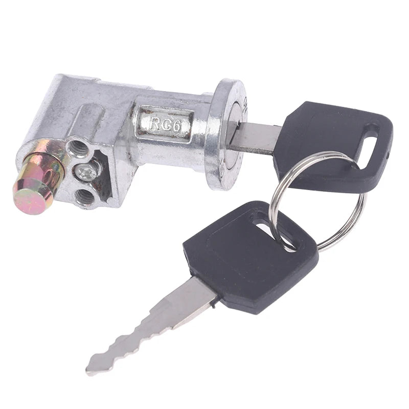 Universal Battery Chager Mini Lock with 2 keys For Motorcycle Electric Bike Oasis Select