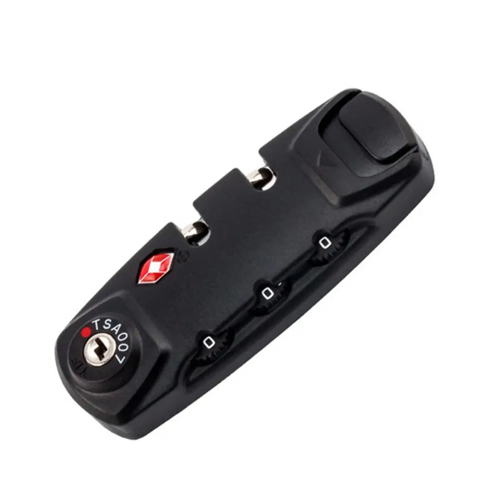 TSA 3 Digit Password Lock Suitcase Luggage Coded Lock Steel Wire Security Lock Cupboard Cabinet Locker Padlock Travel Bag Lock Oasis Select
