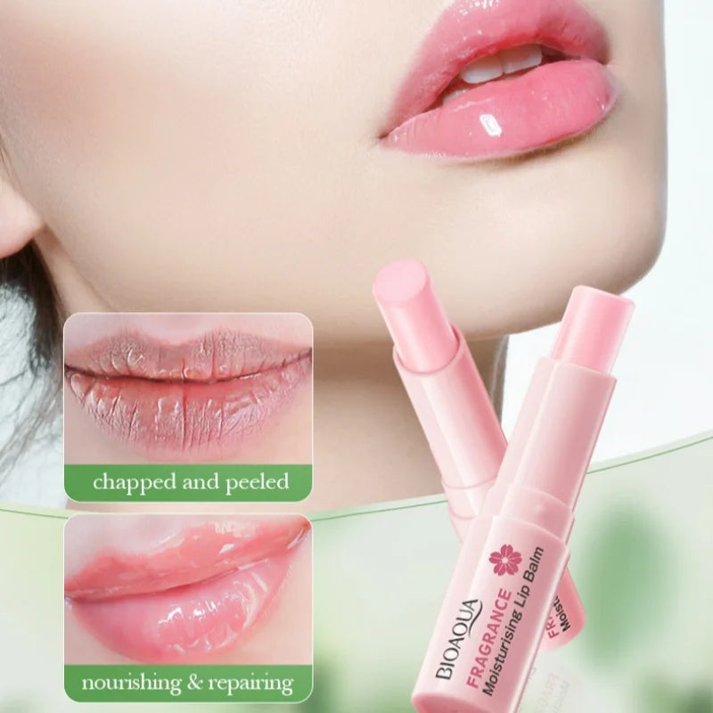 Sakura Moisturizing Lip Balm – Day & Night Nourishing Lip Care Lip Balm Oasis Select