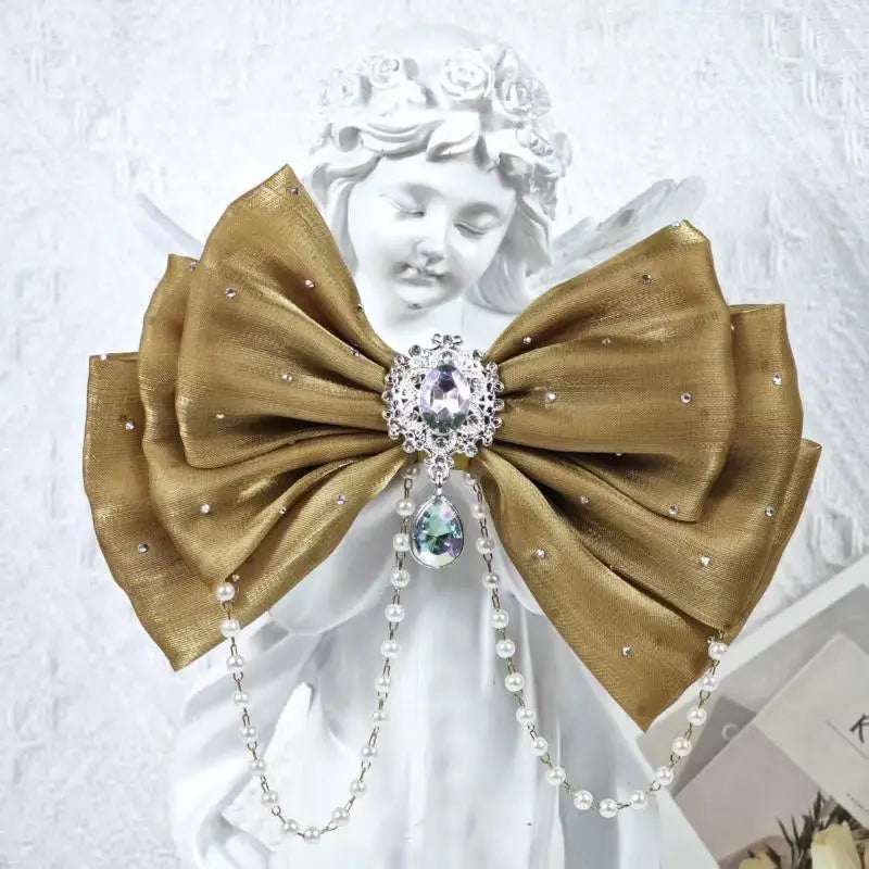 Rhinestone Bow Hair Clip for Girls – Princess Party Accessory Girls Hair Clip Oasis Select A22