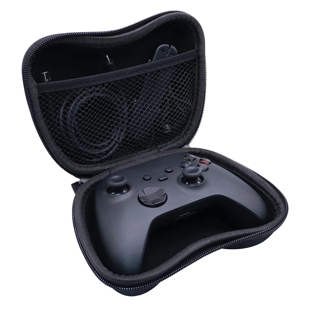 Sleek and Portable For Game Controller Storage Case Strong Protection for PS5 and For XBOX SERIES Convenient Handle Black Oasis Select
