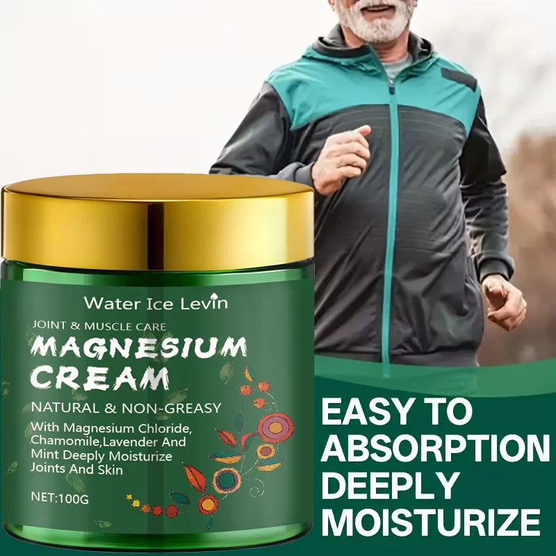 Magnesium Cream for Joints & Muscles – Chamomile & Lavender Magnesium Body Cream Oasis Select