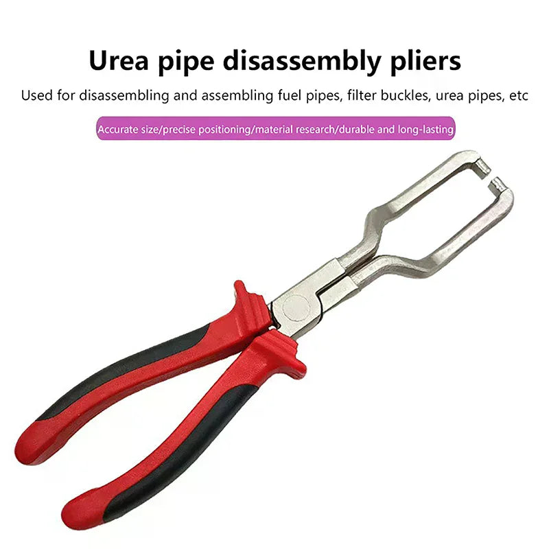 4Pcs Hose Clamp Pliers Car Oil Pipe Separation Pliers Filter Clamp Pliers Professional Auto Repair Tools Labor-Saving Design Oasis Select