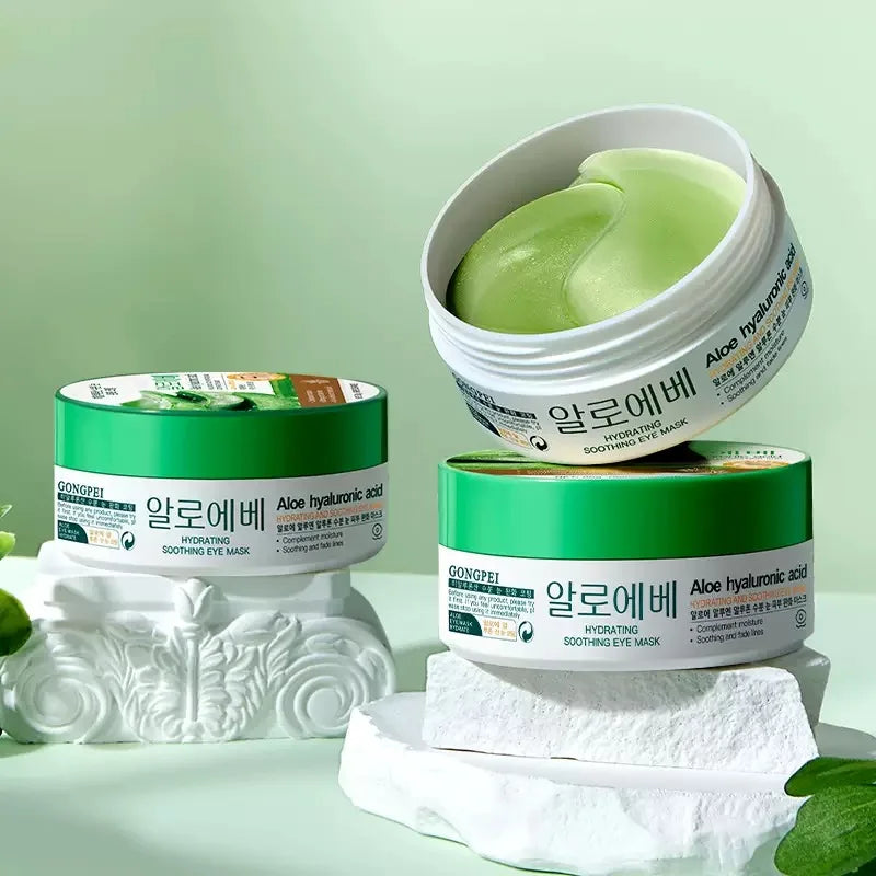 60-Pack Aloe Vera Collagen Eye Masks – Moisturizing & Firming