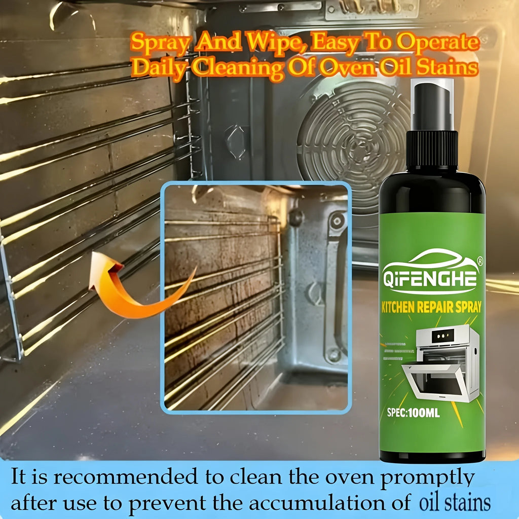 Kitchen Degreaser Spray 3.38oz – Oven, Air Fryer & Cookware