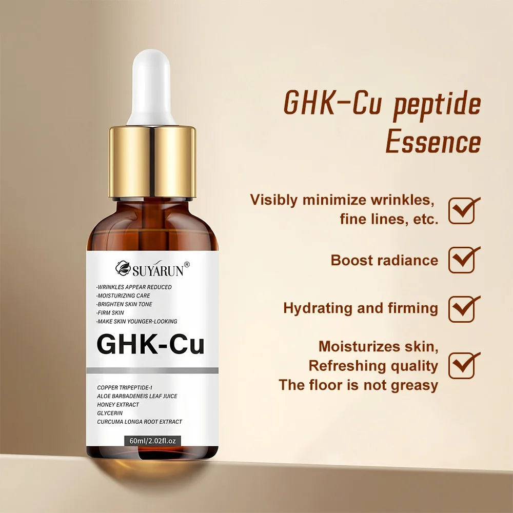 SUYARUN GHK-CU Face Serum – 24H Moisturizing & Anti-Aging Face Serum Oasis Select