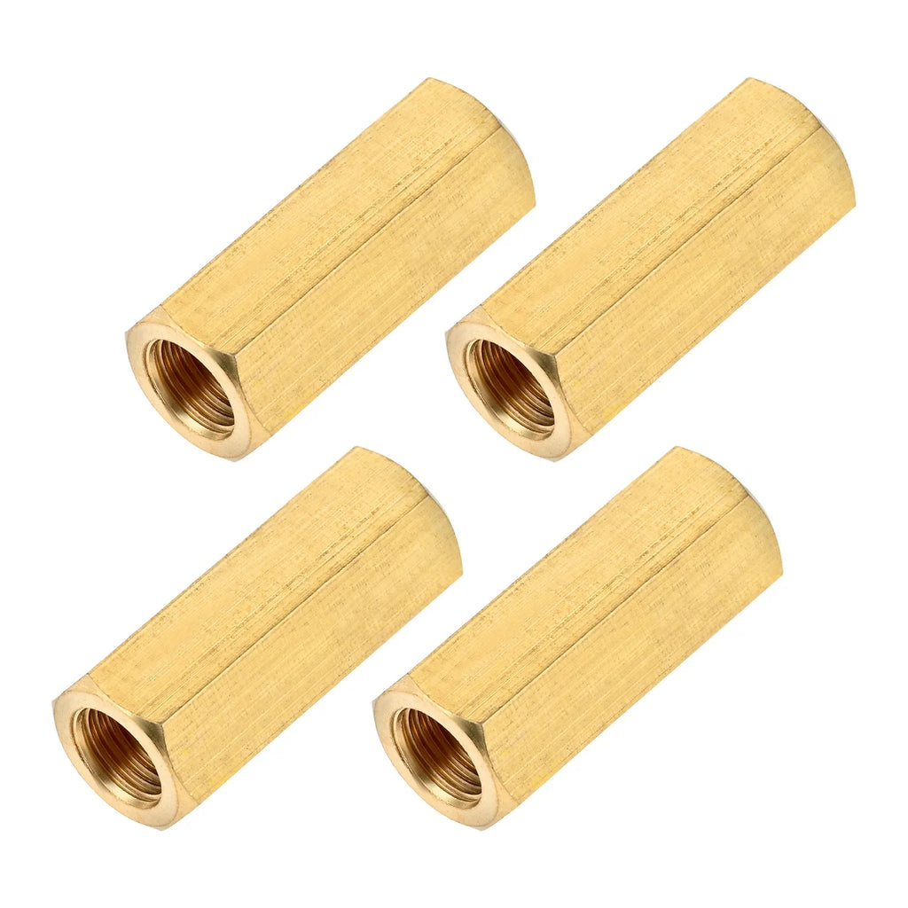 4Pcs High-Quality Extension Column Diameter 10mm Hexagon Hand Twist Nuts Hex Wiring 25mm Long Copper Extension Height Isolation Oasis Select