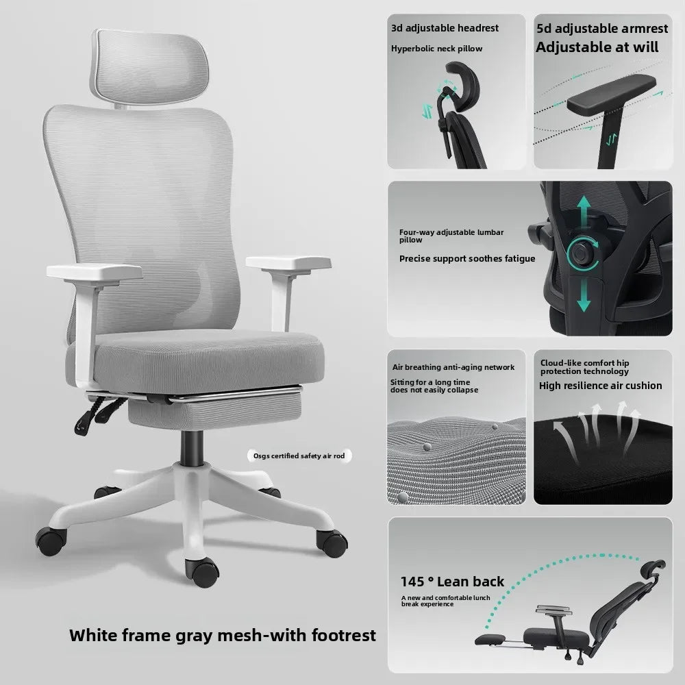 Ergonomic Chair Leisure Chair Computer Chair Office Chair Office Rotating Boss Chair Oasis Select Buff
