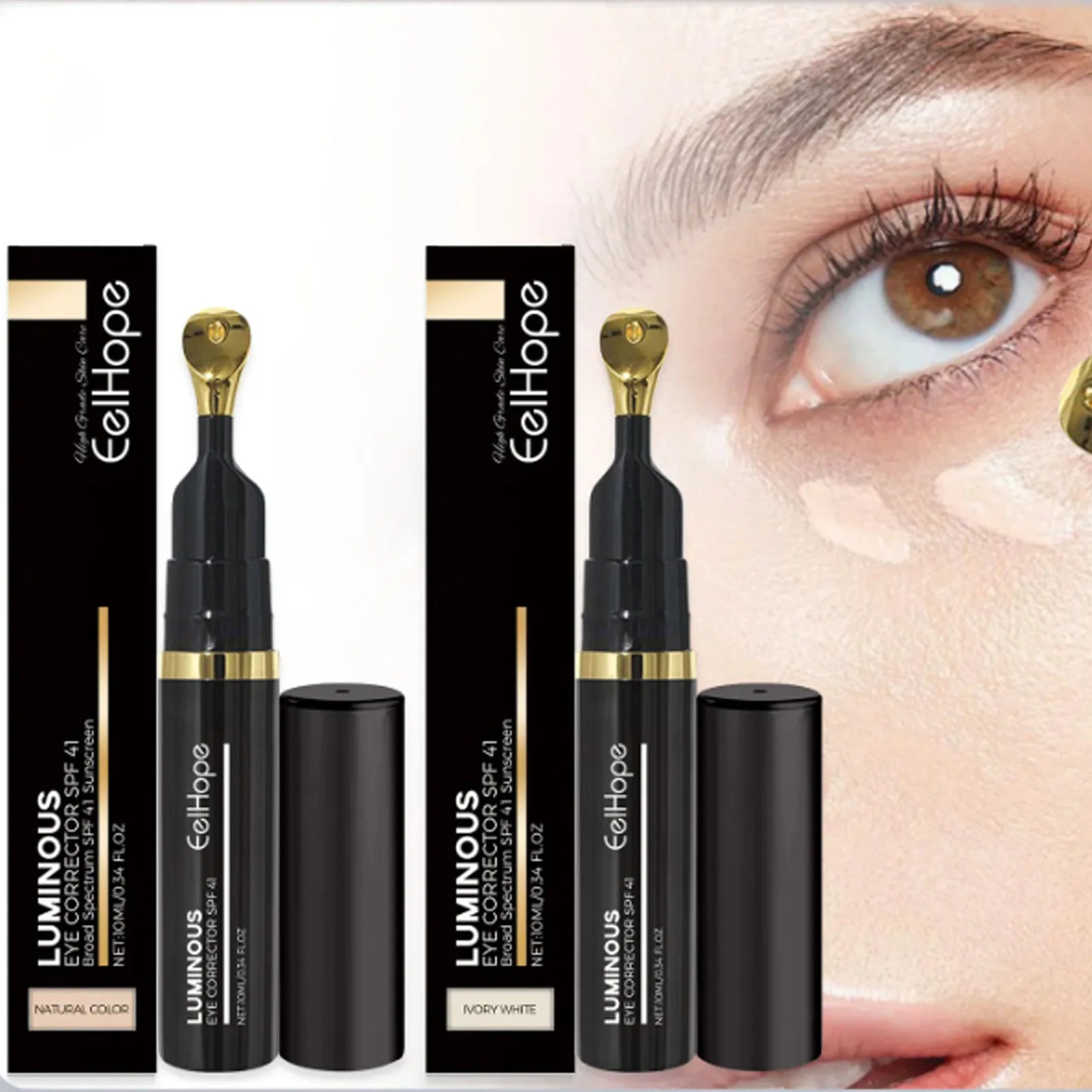Eelhope Dark Circles Concealer Stick – Waterproof, Full Coverage Concealer Stick Oasis Select