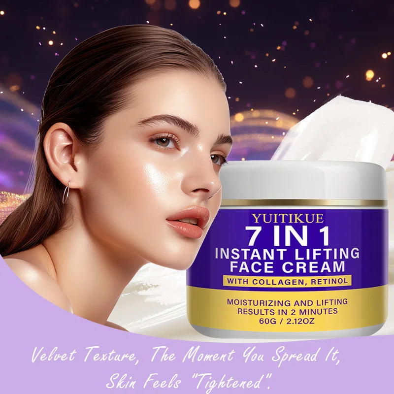 YUITIKUE 7-in-1 Lifting Cream – Collagen & Retinol Anti-Aging