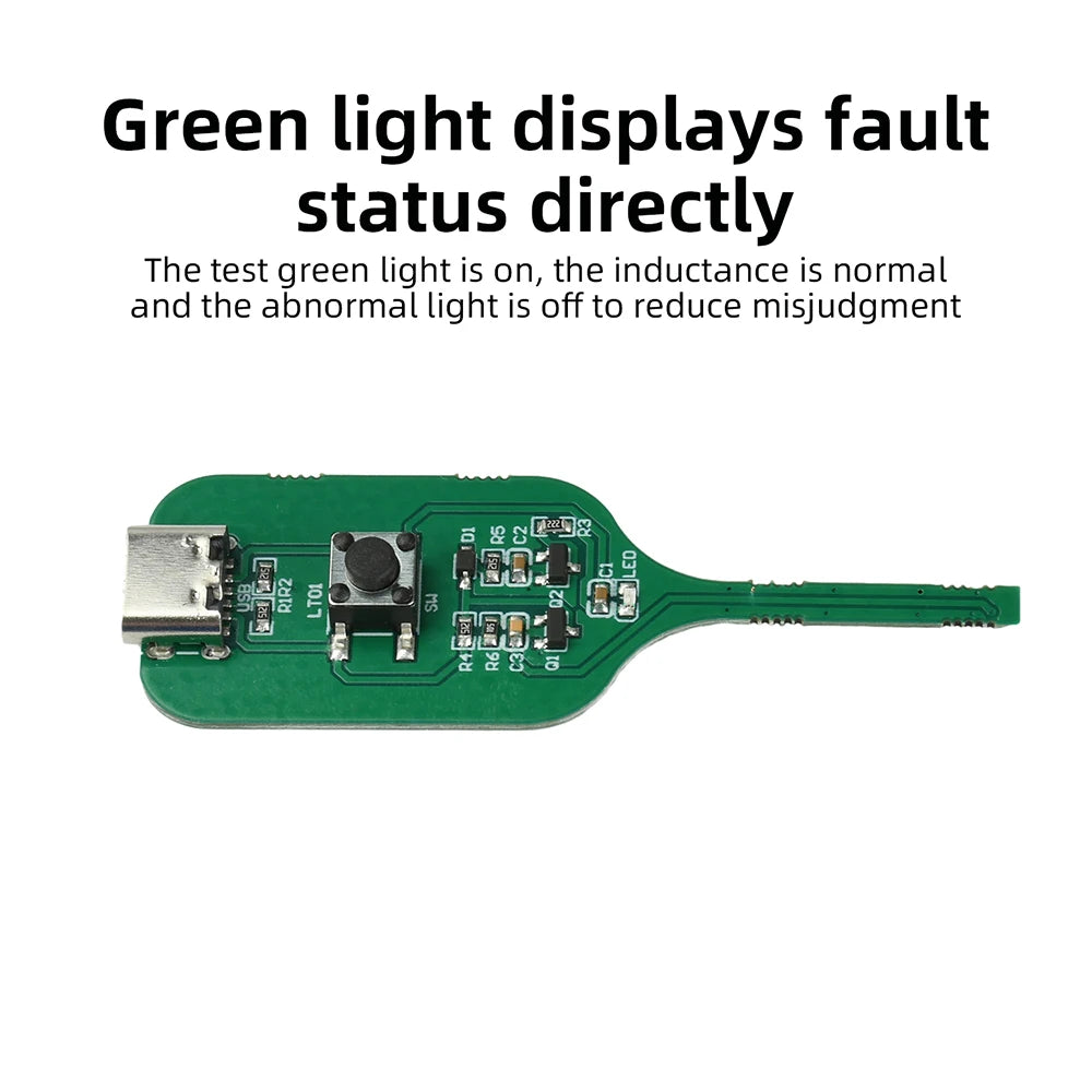 Inductance Tester For Motherboard Repair Quick Fault Detection With USB Type C Port High Precision Electromagnetic Induction Oasis Select