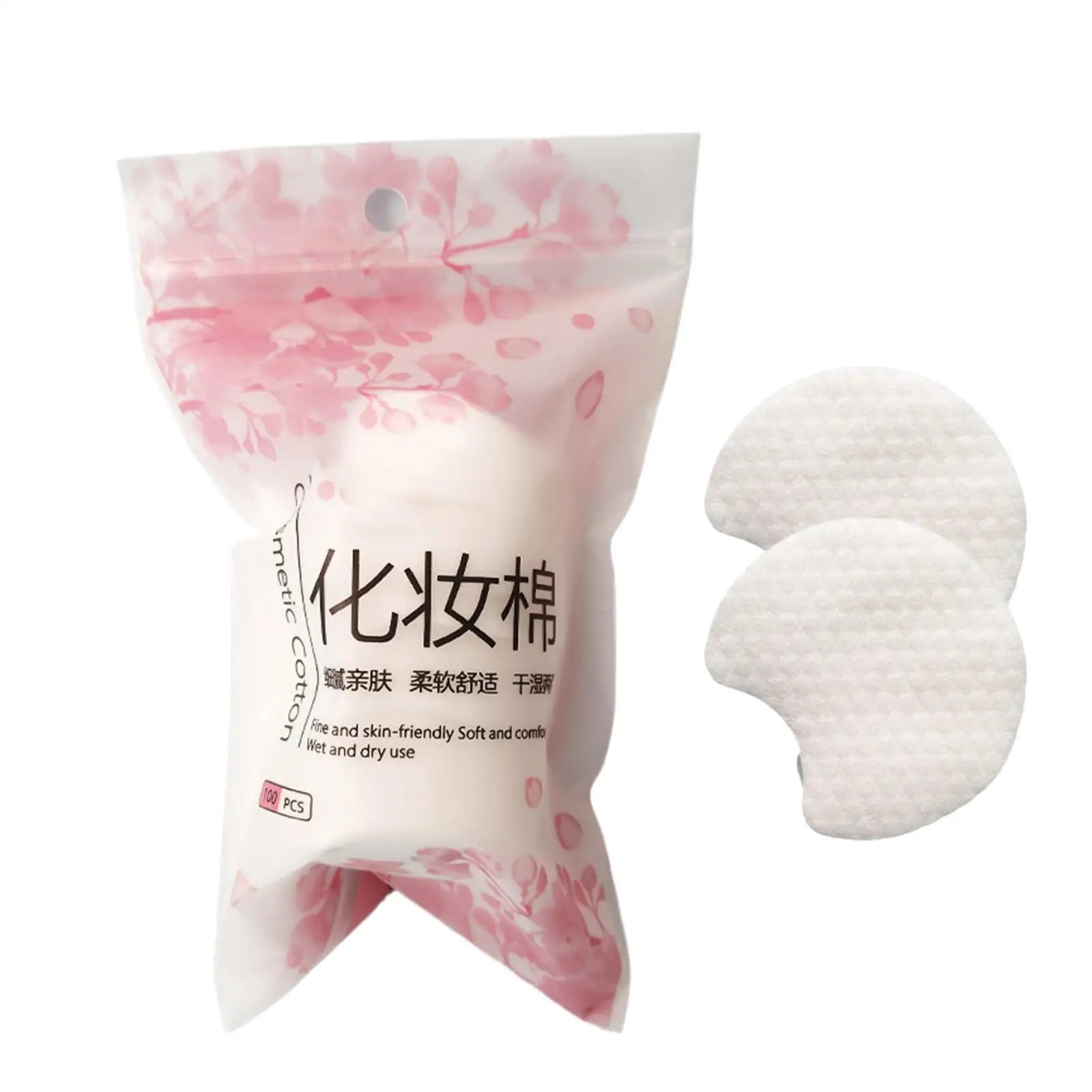 Disposable 100/200PCS Cosmetic Wipes Nail Art Cleaning Round Pads Soft Daily Supplies Facial Cotton Makeup Remover Tools Oasis Select