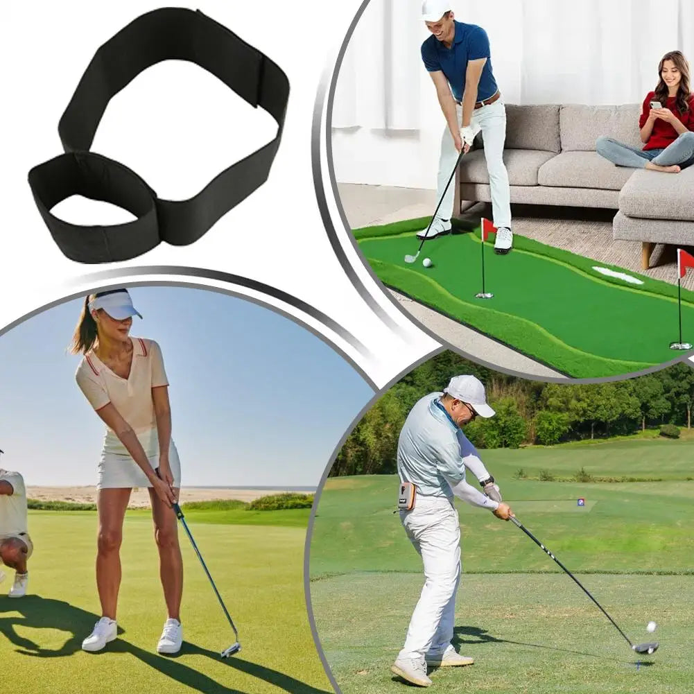 Golf Swing Arm Band – Elastic Training Aid for Posture Fix
