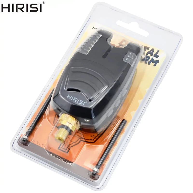 Hirisi 1PCS Waterproof Carp Fishing Bite Alarm With Snag Bar And Rolling LED Band Fish Bite Indicator Fishing Induction Alarm Oasis Select