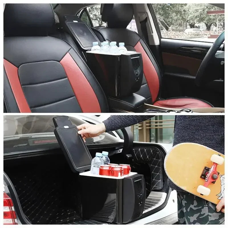 Electric Car Refrigerator 6L 12V Mini Freezer Car Freezer Cooler and Warmer Electric Fridge Portable Icebox Travel Refrigerator Oasis Select