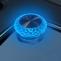 Portable Car USB Ambient Light Mini LED Decorative Atmosphere Lamps For Auto Interior Environment Light Computer Light Plug Play Oasis Select ice blue