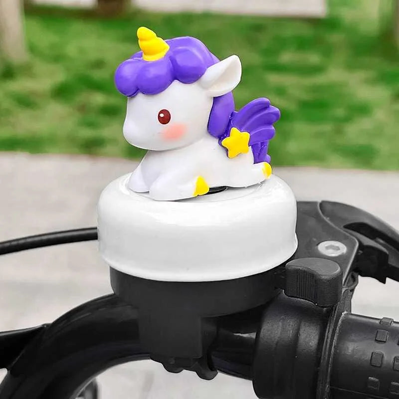 Unicorn children's bicycle bell super loud universal cute cartoon balance bike bicycle skateboard horn super loud Oasis Select 1
