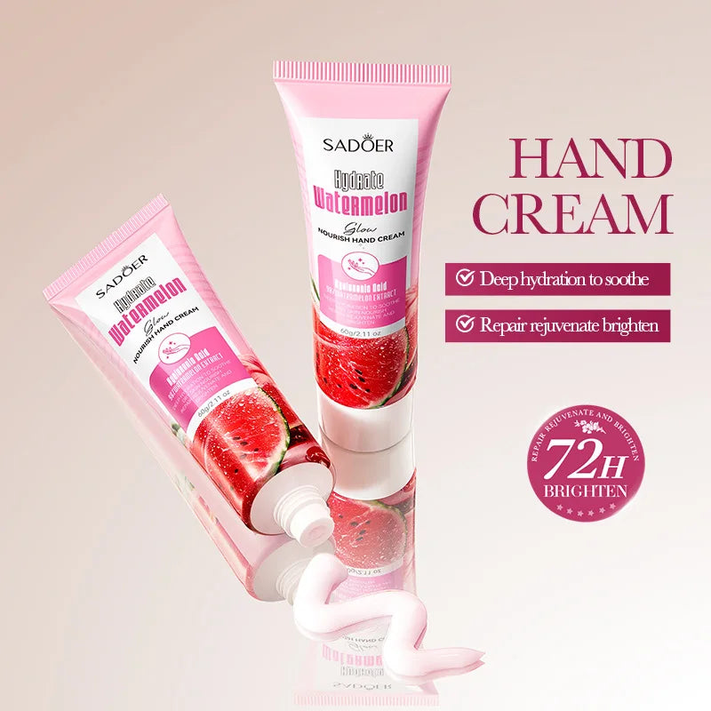 SADOER Niacinamide Watermelon Hand Cream 3-Pack | Moisturizing Hand Cream Oasis Select