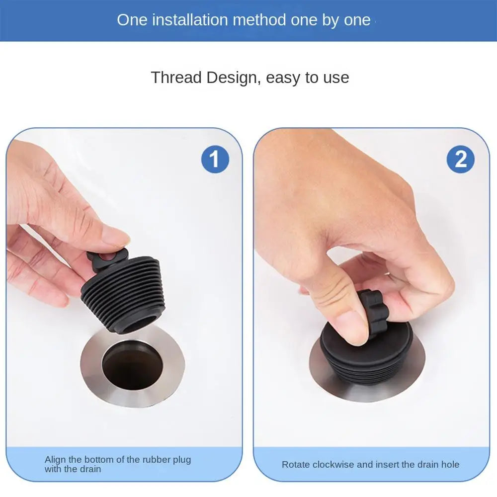 Bathroom Bath Stopper Drain Stopper Overflow Drain Cover Bath Plug Silicone Bathtub Stopper Tub Stopper Drain Plug Universal Oasis Select