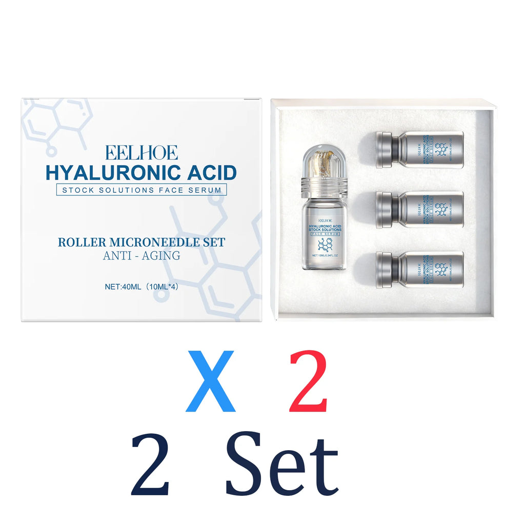 Niacinamide Microneedle serum Facial serum Kit 0.25mm Moisturizing Skin nourishing Winter skincare Face Roller Day cream 30ml Oasis Select 2 Set