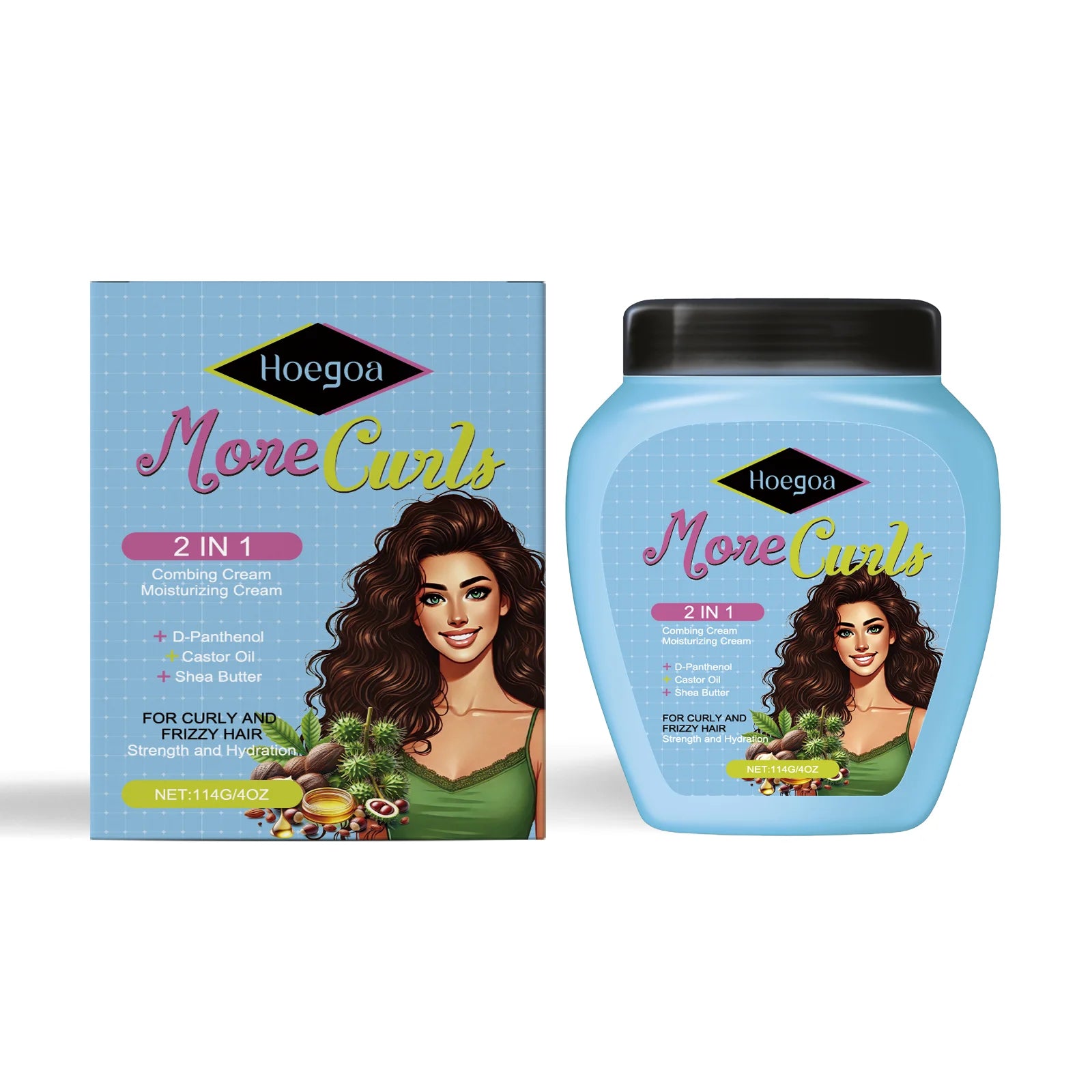 Eelhoe Leave-In Conditioner – Keratin & Shea Butter Anti-Frizz Leave-In Conditioner Oasis Select 1box