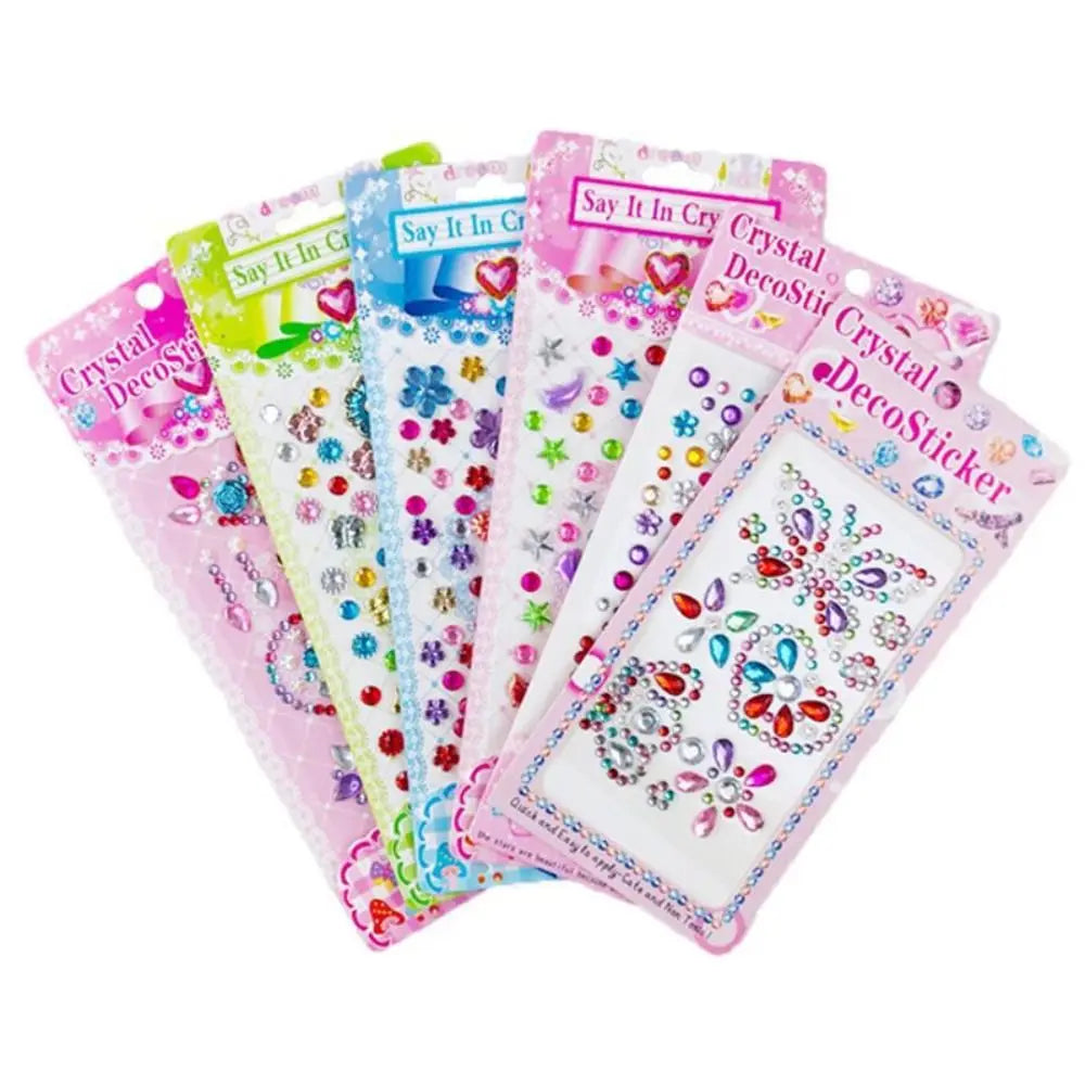 Decoration Stickers 3D Gem Stickers Scrapbooking Self Adhesive DIY Acrylic Gem Sticker DIY Mobile Phone Oasis Select
