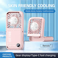 URGGU Semiconductor Cooling Pocket Fan | Power Bank & LED Display