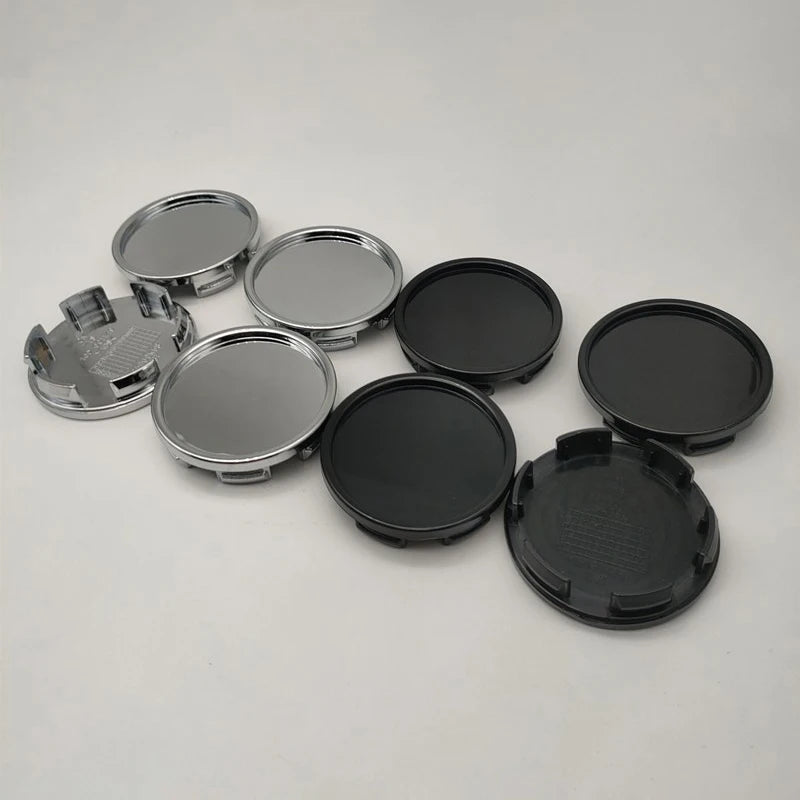 4PCS/lot 58MM ABS Blank Wheel Center Cap Hub Cover Car Wheel Tire Rims Center Hub Caps car Styling accessories Oasis Select