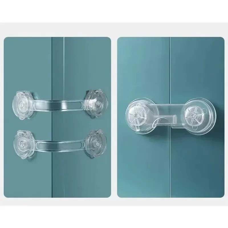 Drawer Stopper Lock Child Lock Door Lock Drawer Lock Child Safety Door Lock Baby Guard Safety Lock Refrigerator Kitchen Oasis Select