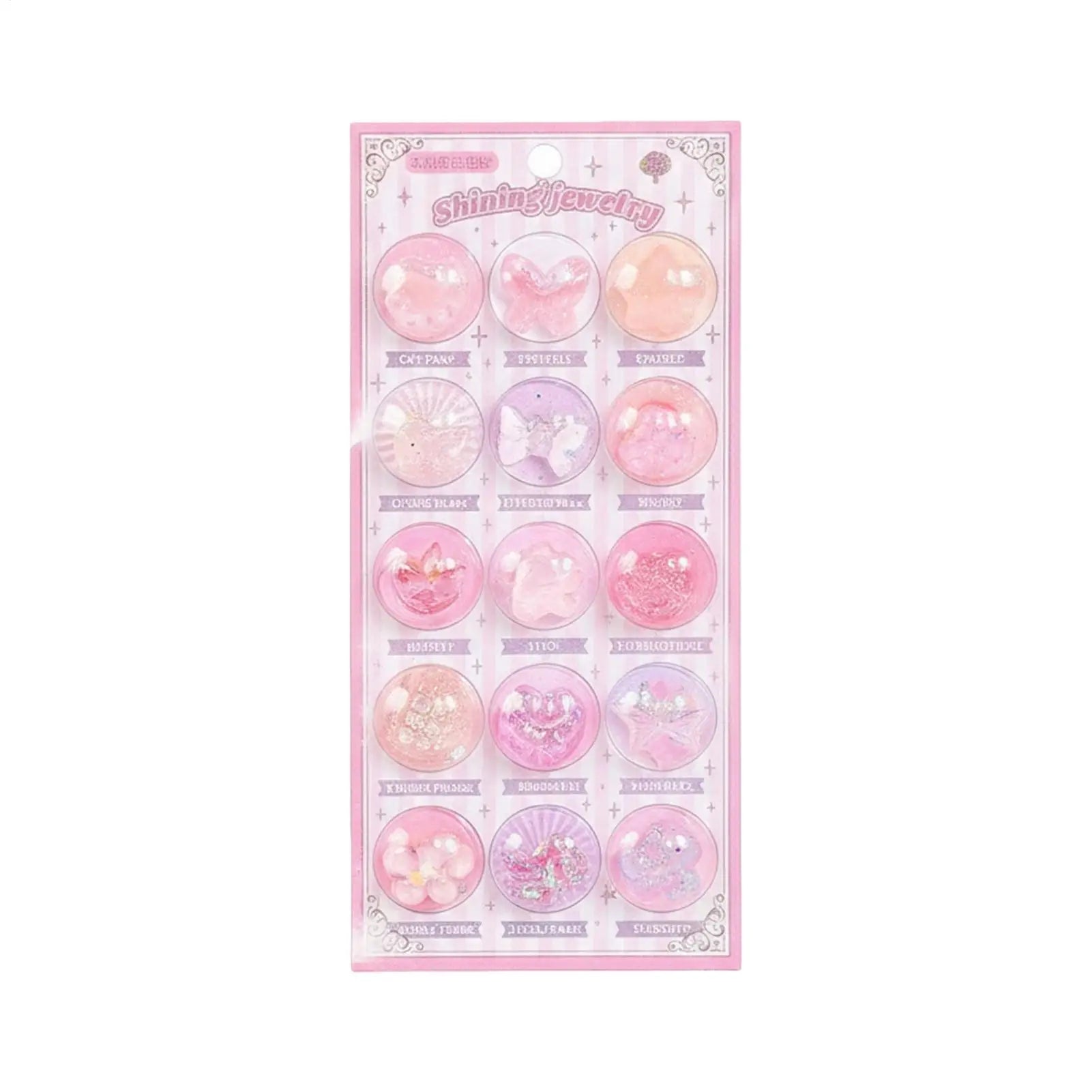 1sheet 3D Creative Space Capsule Cartoon Round Relief Stickers Scrapbooking Diy Journal DIY Cute Stationery Sticker Decor Oasis Select